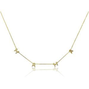 Mama Necklace Dainty Necklace,14k Gold Dipped Necklaces For Women, Gifts for Mom